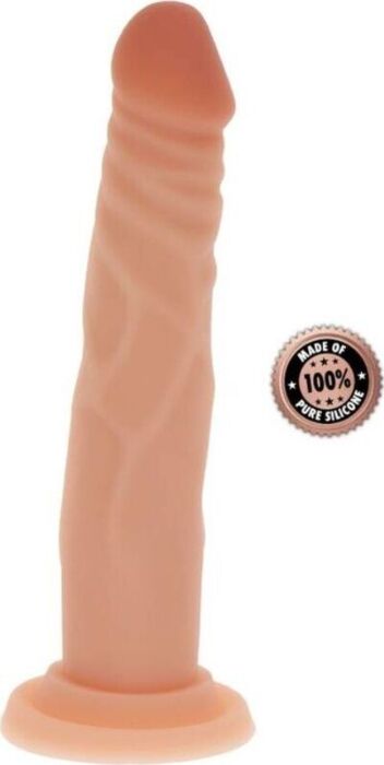 Silicone Dong Get Real 19cm Natural - Realistic Pleasure