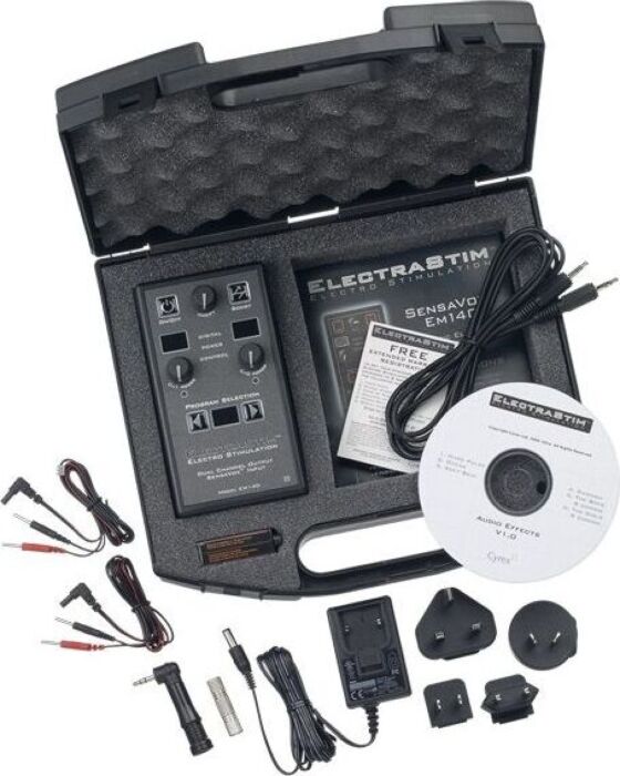 ElectraStim SensaVox Dual‑Channel E‑Stim Box