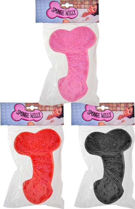 Sponge bath-shaped penis