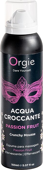 Orgie Acqua Croccante Passion Fruit Massage Foam