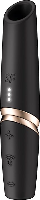 Clitoral Stimulator Satisfyer Perfect Kiss - Black Gold