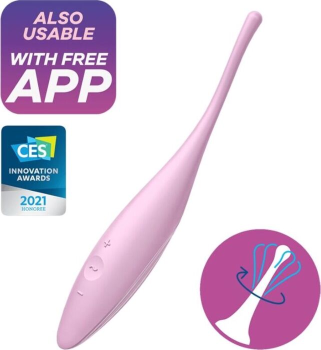 Clitoris Stimulator Twirl Pink