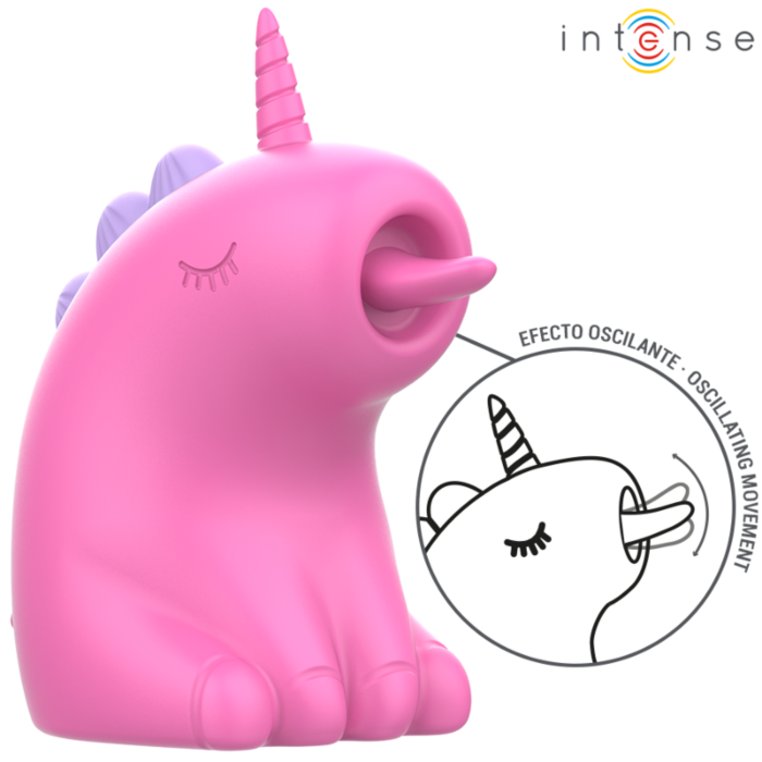 Vibrator Intense Fun Pinkie 360º Rotating Tongue