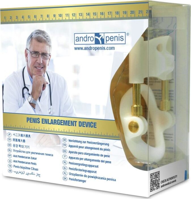 Penis Extender Andro Medical Andropenis Gold for Enlargement Penis Extender Andro Medical Andropenis Gold for Enlargement