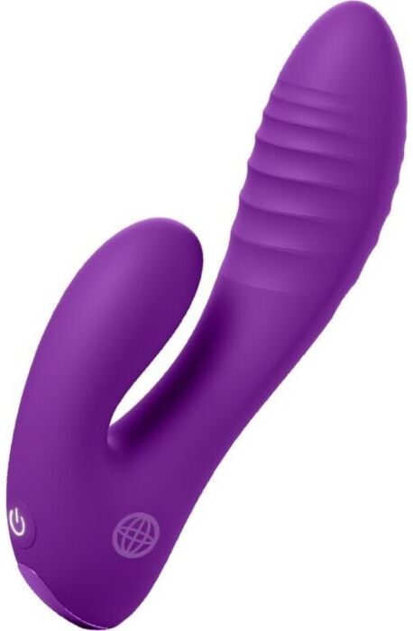 FANTASY FOR HER Secret Lover Double-Spot Vibrator Purple