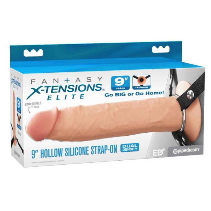 Hollow Strap-On Fantasy X-Tensions Elite Realistic 24.1 cm Hollow Strap-On Fantasy X-Tensions Elite Realistic 24.1 cm