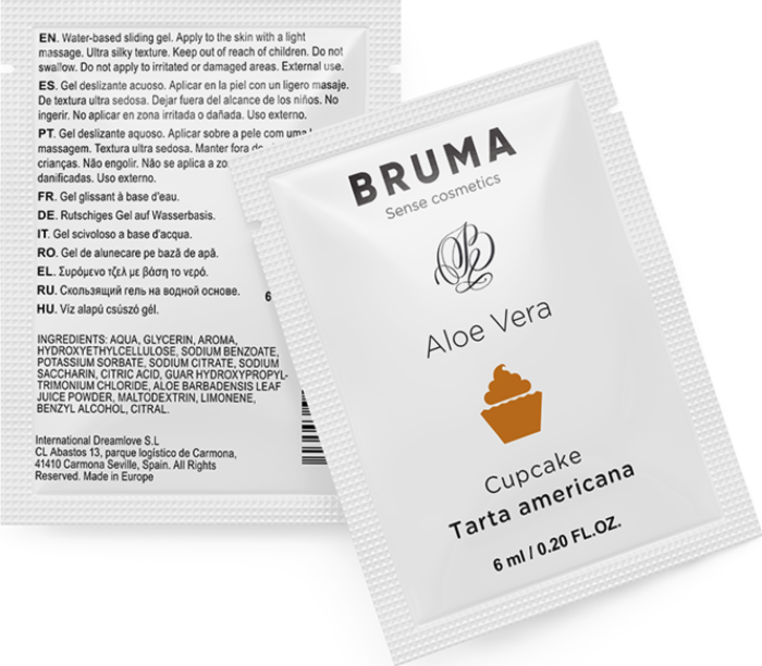 Lubricant Bruma 6ml Aloe Vera American Pie Lubricant Bruma 6ml Aloe Vera American Pie
