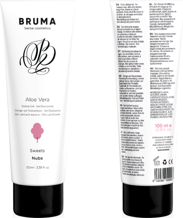 Lubricant Bruma Aloe Vera Cloud 100ml Lubricant Bruma Aloe Vera Cloud 100ml