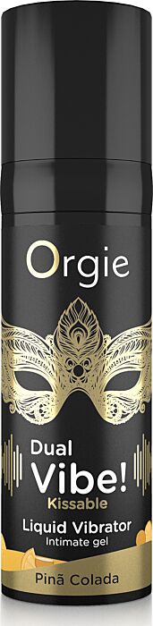 Kissable Stimulant Gel Orgie Dual Vibe Pina Colada