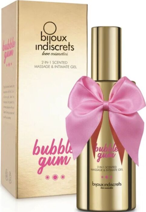 Gel íntimo perfumado BIJOUX Bubble Gum 100 ml Gel íntimo perfumado BIJOUX Bubble Gum 100 ml