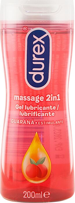 Durex Guaraná Stimulating Massage Gel 200ml Durex Guaraná Stimulating Massage Gel 200ml