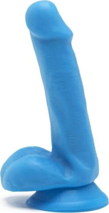 Happy dicks dildo con testículos 15cm - azul Happy dicks dildo con testículos 15cm - azul