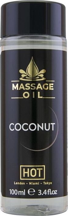 Massage Oil HOT Coconut 100ml for Deep Nourishment Massage Oil HOT Coconut 100ml for Deep Nourishment