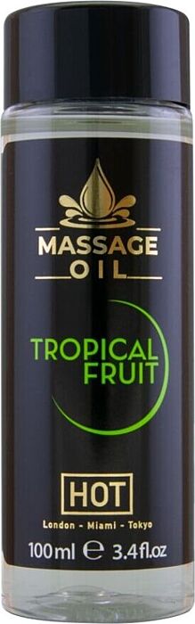 Massage Oil HOT Tropical Fruit 100ml - Exotic Fragrance