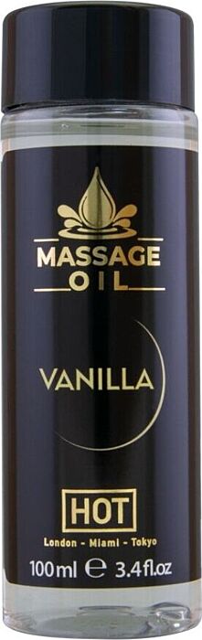Massage Oil HOT Vanilla 100ml - Relaxing Scent and Smooth Feel Massage Oil HOT Vanilla 100ml - Relaxing Scent and Smooth Feel