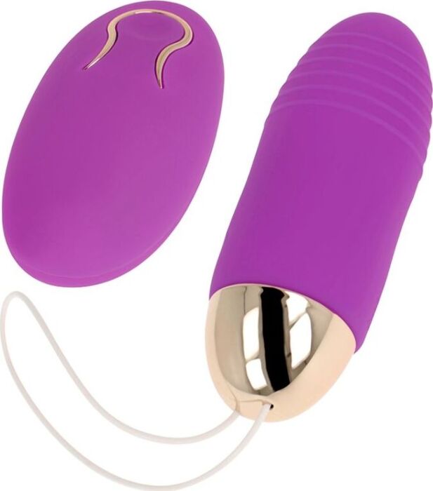Remote Control Vibrating Egg Purple Bliss