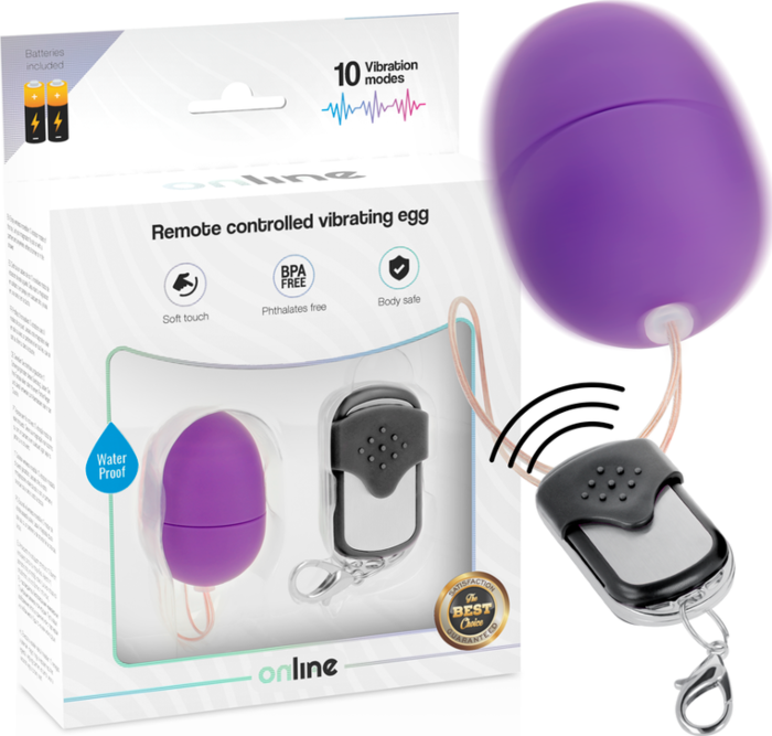 Vibrating Egg ONLINE with Remote Control