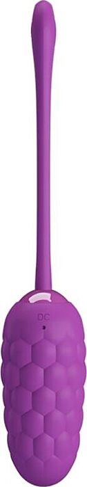 Vibrator Pretty Love Egg Textured Purple Vibrator Pretty Love Egg Textured Purple