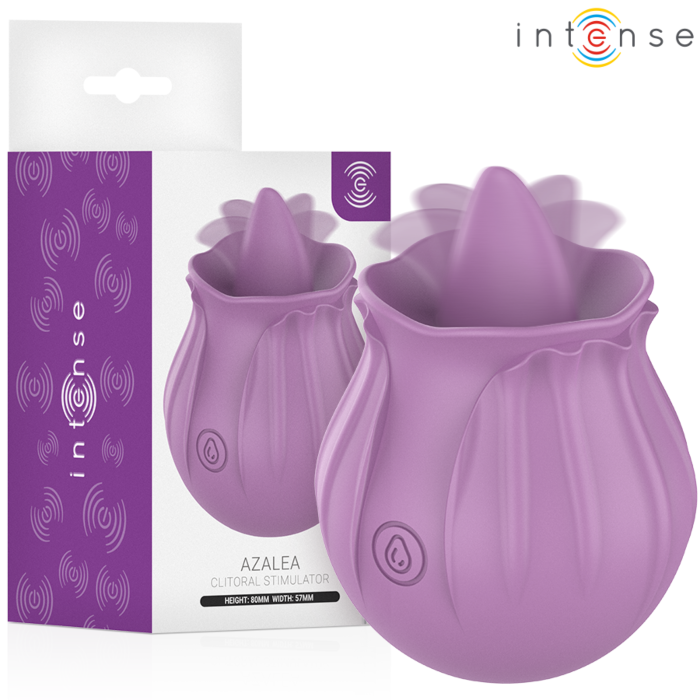 Stimulator INTENSE HIGH TECH Azalea Flower with 10 Vibrations Stimulator INTENSE HIGH TECH Azalea Flower with 10 Vibrations