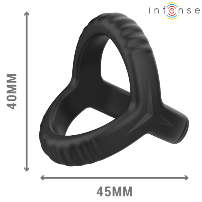 Ring INTENSE FOR HIM CARSON with Double Silicone Design Ring INTENSE FOR HIM CARSON with Double Silicone Design