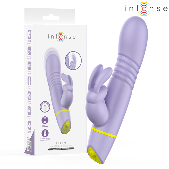 Rabbit Vibrator INTENSE Helen with Thrusting Motion Rabbit Vibrator INTENSE Helen with Thrusting Motion