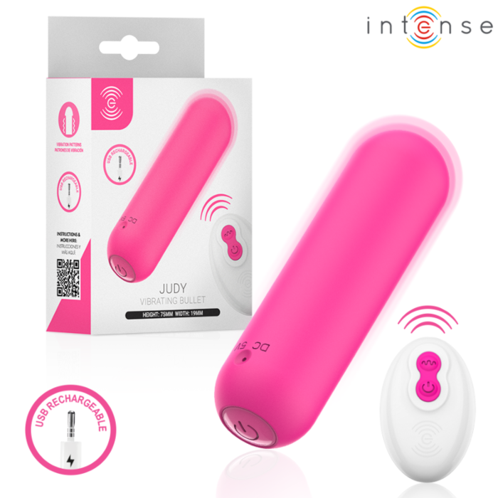 Vibrator INTENSE REMOTE CONTROL Judy Rechargeable with Remote Vibrator INTENSE REMOTE CONTROL Judy Rechargeable with Remote