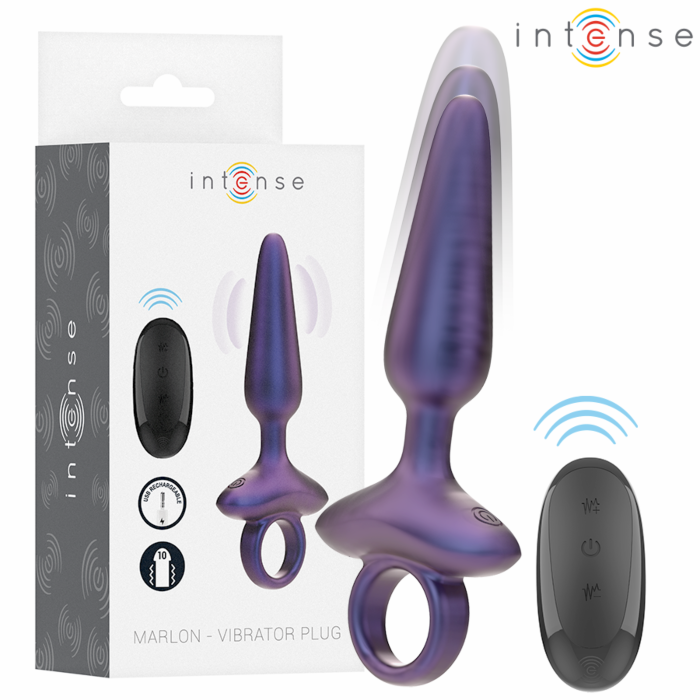Anal Plug INTENSE Marlon with Remote Control Anal Plug INTENSE Marlon with Remote Control