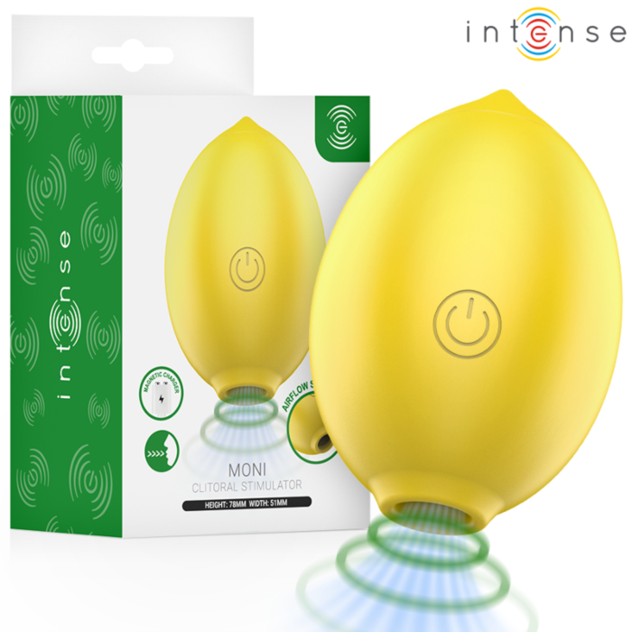 Suction Stimulator INTENSE FUN TOYS Moni Lemon Design Suction Stimulator INTENSE FUN TOYS Moni Lemon Design