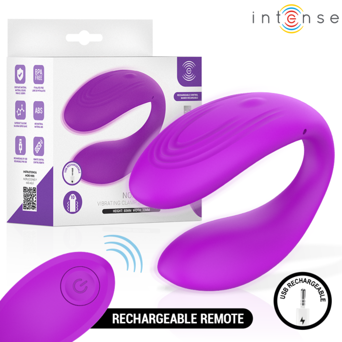 Vibrating Clamp Stimulator INTENSE REMOTE CONTROL with Remote Vibrating Clamp Stimulator INTENSE REMOTE CONTROL with Remote