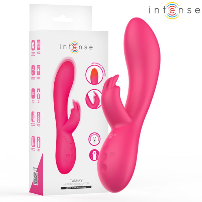 Rabbit Vibrator INTENSE High Tech Tammy with Heat Sensation Rabbit Vibrator INTENSE High Tech Tammy with Heat Sensation