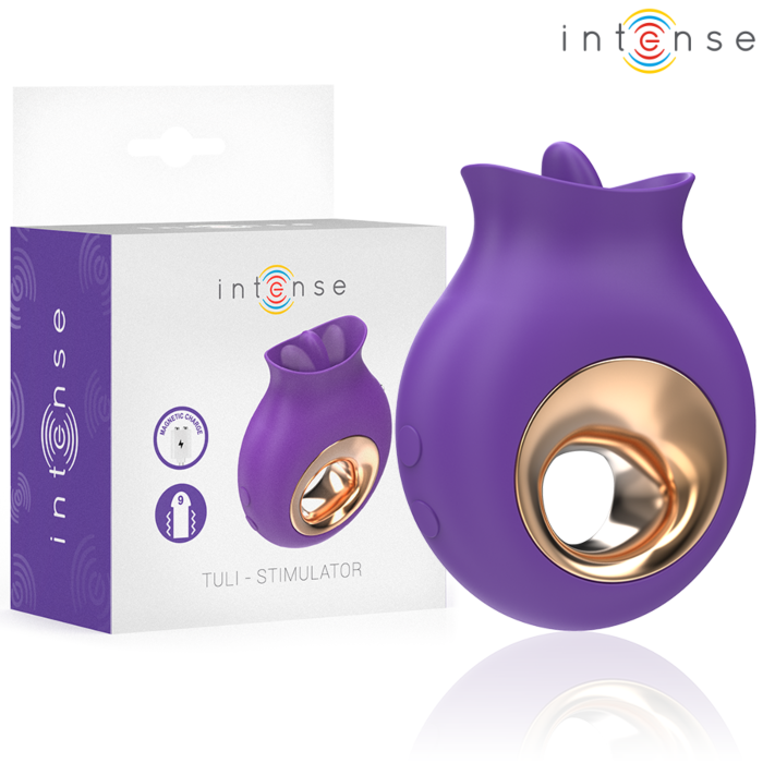 Clitoral Stimulator INTENSE FUN TOYS TULI with 9 Vibrations Clitoral Stimulator INTENSE FUN TOYS TULI with 9 Vibrations