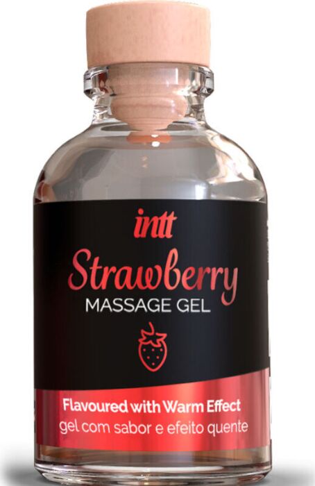 Intt Massage & Oral Sex - Strawberry Flavored Warming Massage Gel 30ml Intt Massage & Oral Sex - Strawberry Flavored Warming Massage Gel 30ml