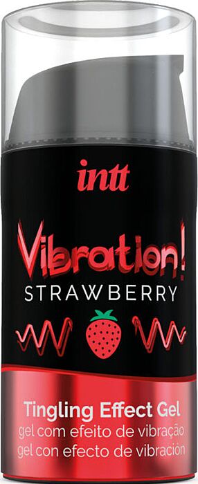 Intt strawberry liquid vibrator 15ml Intt strawberry liquid vibrator 15ml