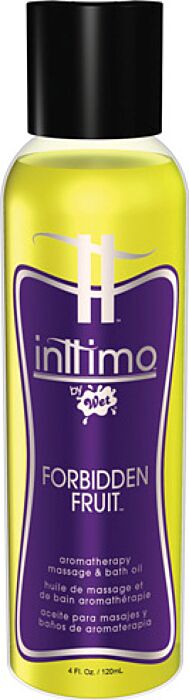 Wet oil bath and aromatherapy massage Inttimo forbidden fruit 120ml