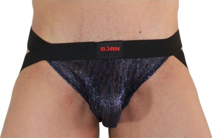 Jockstrap BURN 006 Blue/Black XL | Sensual Comfort