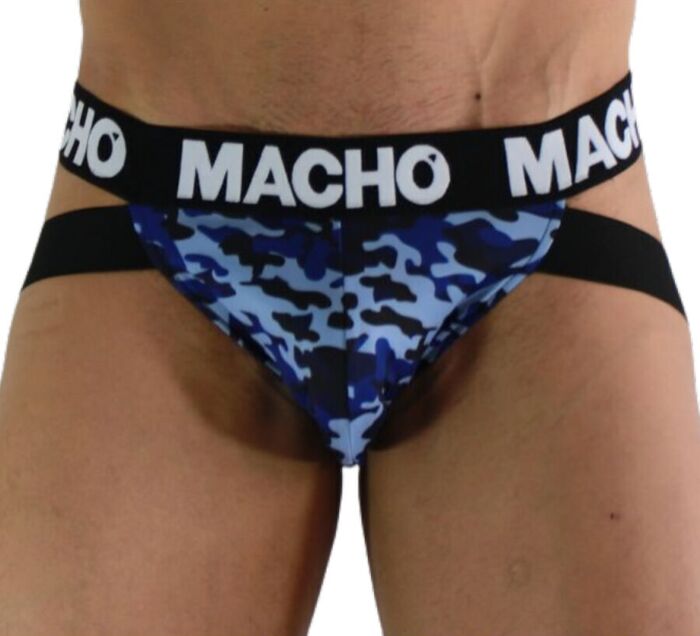 Jockstrap MACHO MX28MA Military Blue - Ultimate Comfort