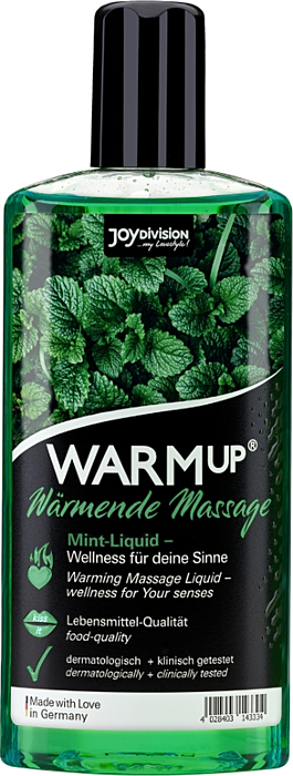 Joydivision - Massage Gel Heat Effect Mint 150 ml Joydivision - Massage Gel Heat Effect Mint 150 ml