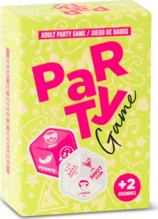 SEXITIVE Party Game – Pack of 3 Dice for Parties