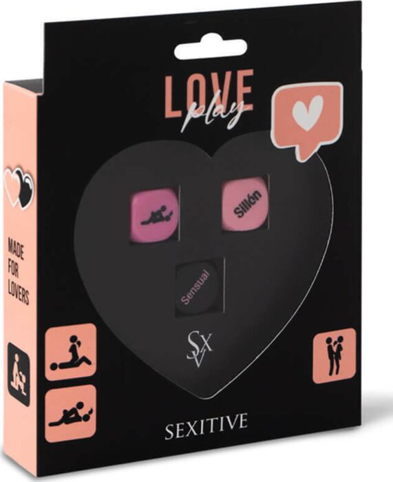 SEXITIVE Love Play — 3 Erotic Dice for Couples SEXITIVE Love Play — 3 Erotic Dice for Couples