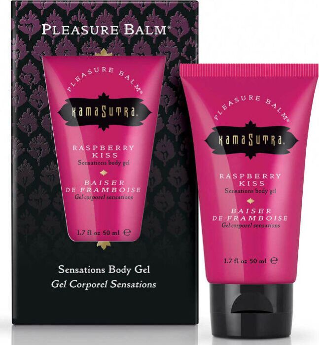 Kamasutra stimulating pleasure balm raspberry flavor
