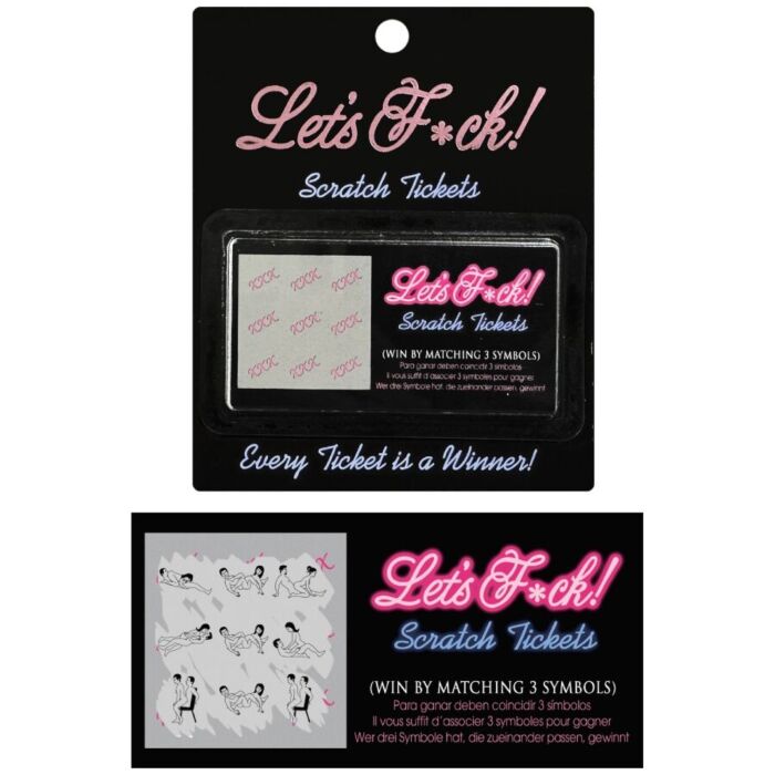 Couples Game KHEPER GAMES Let’s F*ck Scratch Tickets Couples Game KHEPER GAMES Let’s F*ck Scratch Tickets