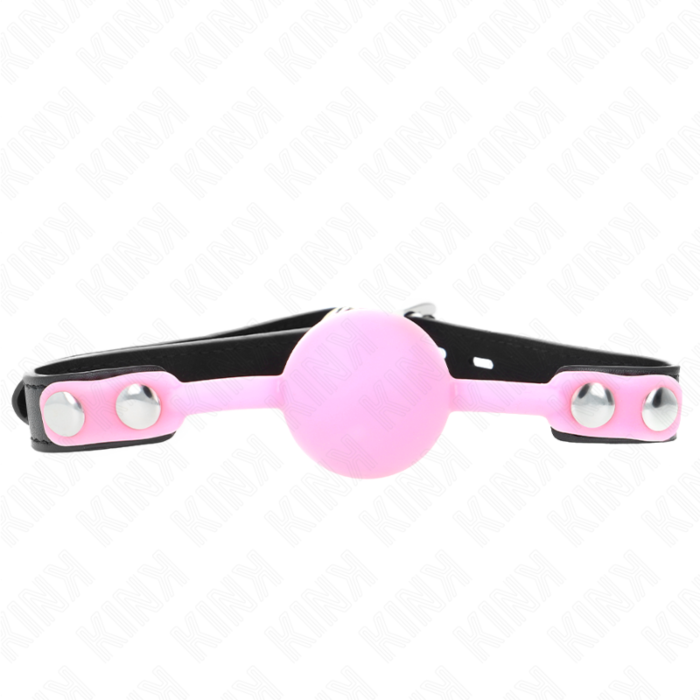 Gag KINK Luminous Silicone Ball 4 cm with Adjustable Strap Gag KINK Luminous Silicone Ball 4 cm with Adjustable Strap