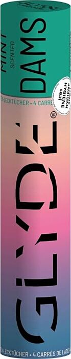 SHEER GLYDE Dams Latex Oral Barrier Sheets