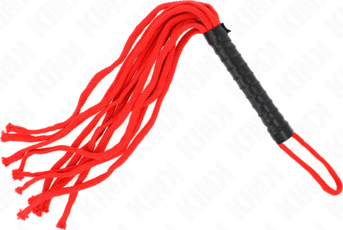 KINK Whip Red 56cm - Sensational BDSM Delight