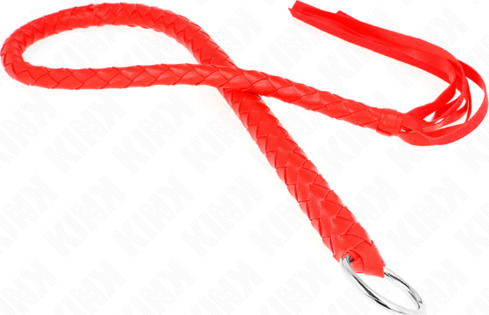 BDSM Whip KINK Red 65cm Sensual Pleasure