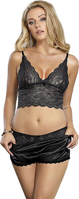 Lingerie Set SUBBLIME 953911 Black S/M - Sensual Elegance