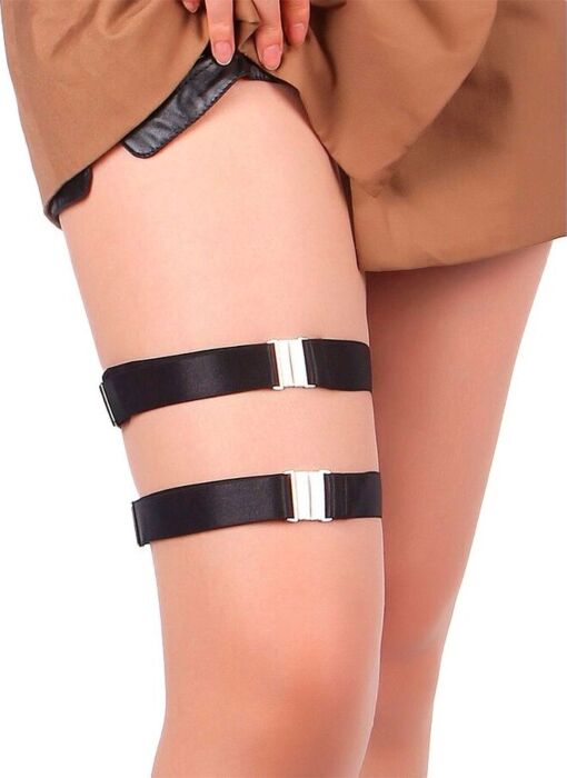 Leg Rings Sublime Adjustable Black Accessories Leg Rings Sublime Adjustable Black Accessories