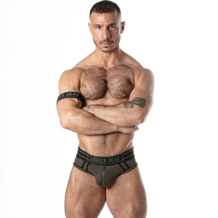 Locker Gear Sweat It Jock Brief Locker Gear Sweat It Jock Brief