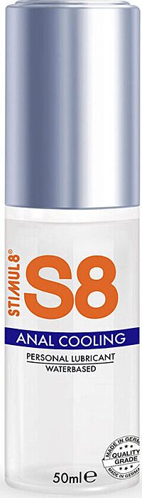 STIMUL8 S8 Cooling Anal Lubricant 50ml STIMUL8 S8 Cooling Anal Lubricant 50ml