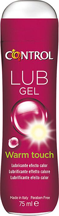 Lubricant Control Lubes Warm Touch 75ml - Heat Effect Lubricant Control Lubes Warm Touch 75ml - Heat Effect